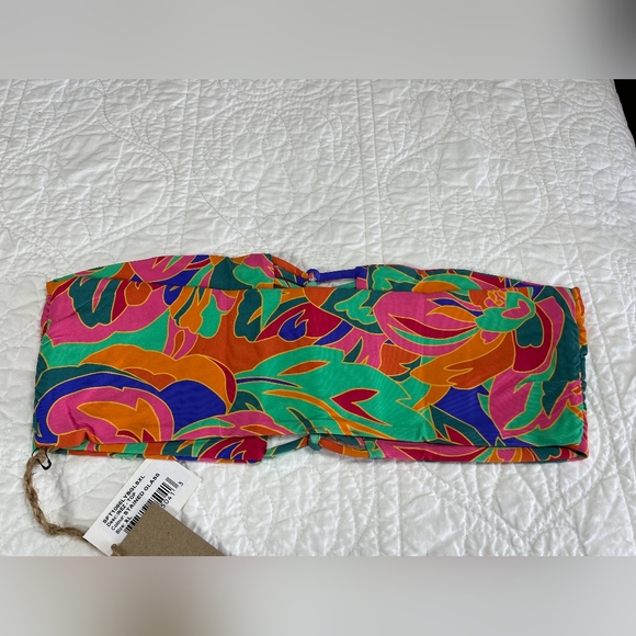 NWT Stone Fox Swim Stained Glass Inez Bikini Top - Picture 2 of 5